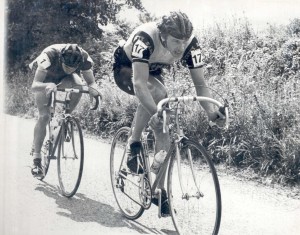 Ron Hayman racing in the 1978 Tour of Ireland (Photo courtesy Ron Hayman]